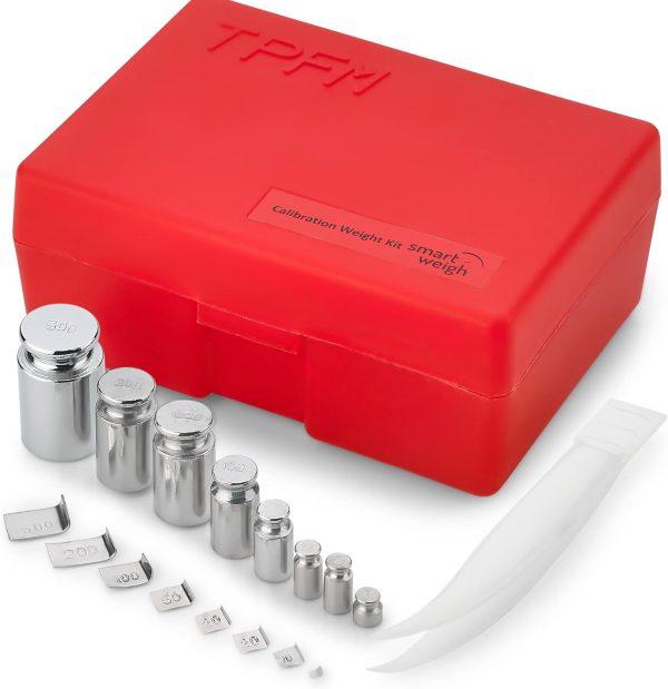 Calibration Weight Box Set | 10mg to 100g Precision Mass Set | For Scale Calibration in Physics Lab |