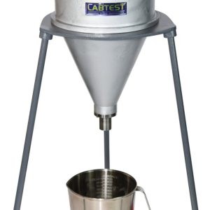 Flow Cone Set – Grout Flow Test Apparatus with Orifices