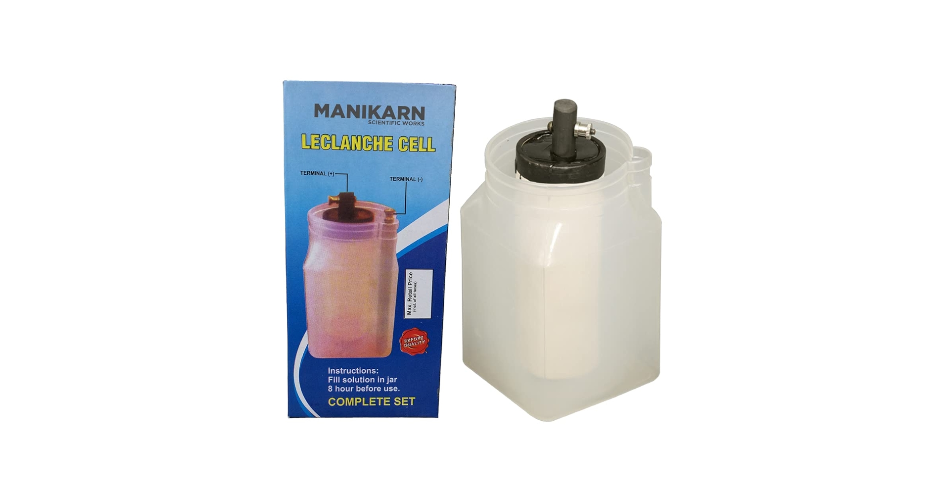 Leclanche Cell Apparatus - Electrochemical Education Kit